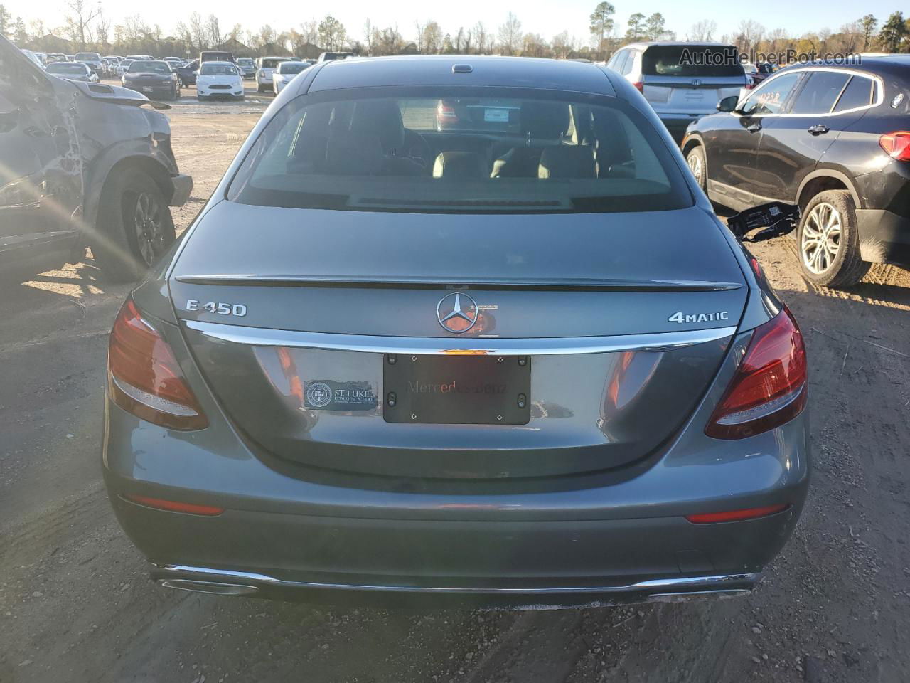 2019 Mercedes-benz E 450 4matic Gray vin: WDDZF6JB2KA539523