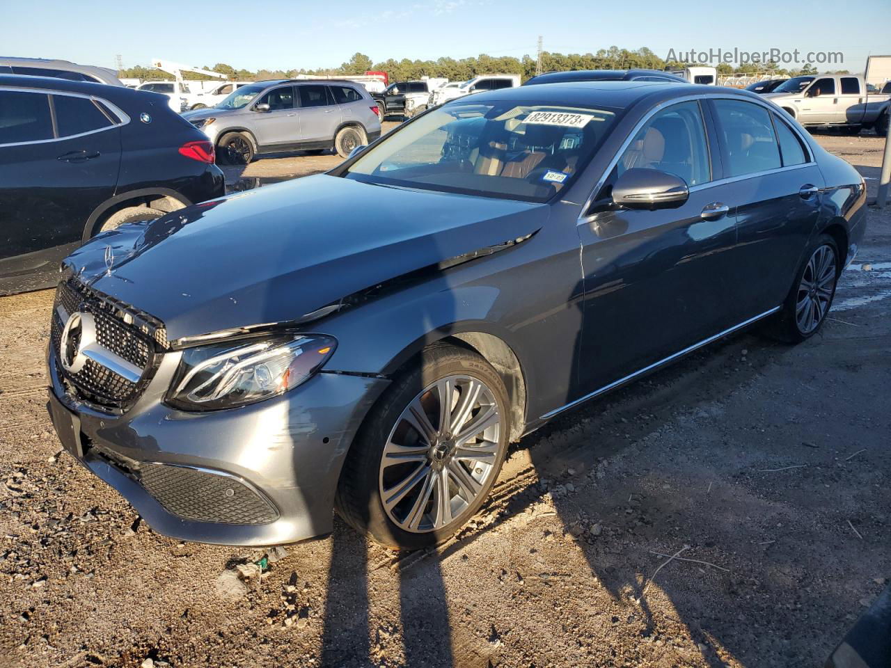 2019 Mercedes-benz E 450 4matic Gray vin: WDDZF6JB2KA539523