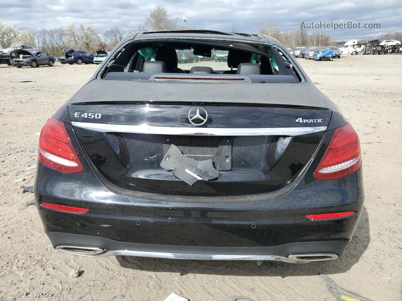 2019 Mercedes-benz E 450 4matic Black vin: WDDZF6JB3KA513495