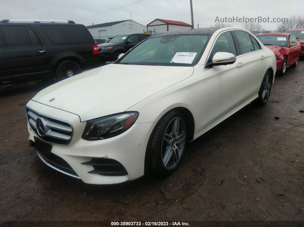 2019 Mercedes-benz E-class E 450 White vin: WDDZF6JB4KA646380