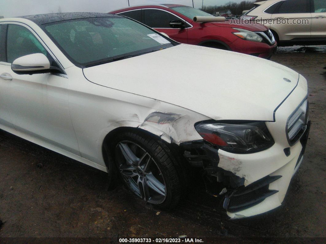 2019 Mercedes-benz E-class E 450 White vin: WDDZF6JB4KA646380