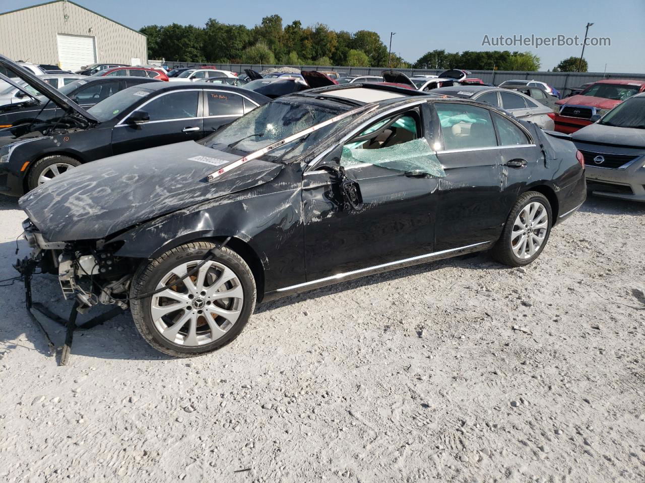 2019 Mercedes-benz E 450 4matic Black vin: WDDZF6JB5KA597206