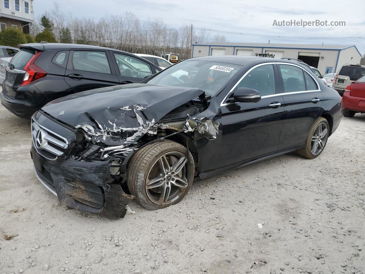 2019 Mercedes-benz E 450 4matic Черный vin: WDDZF6JB8KA495656