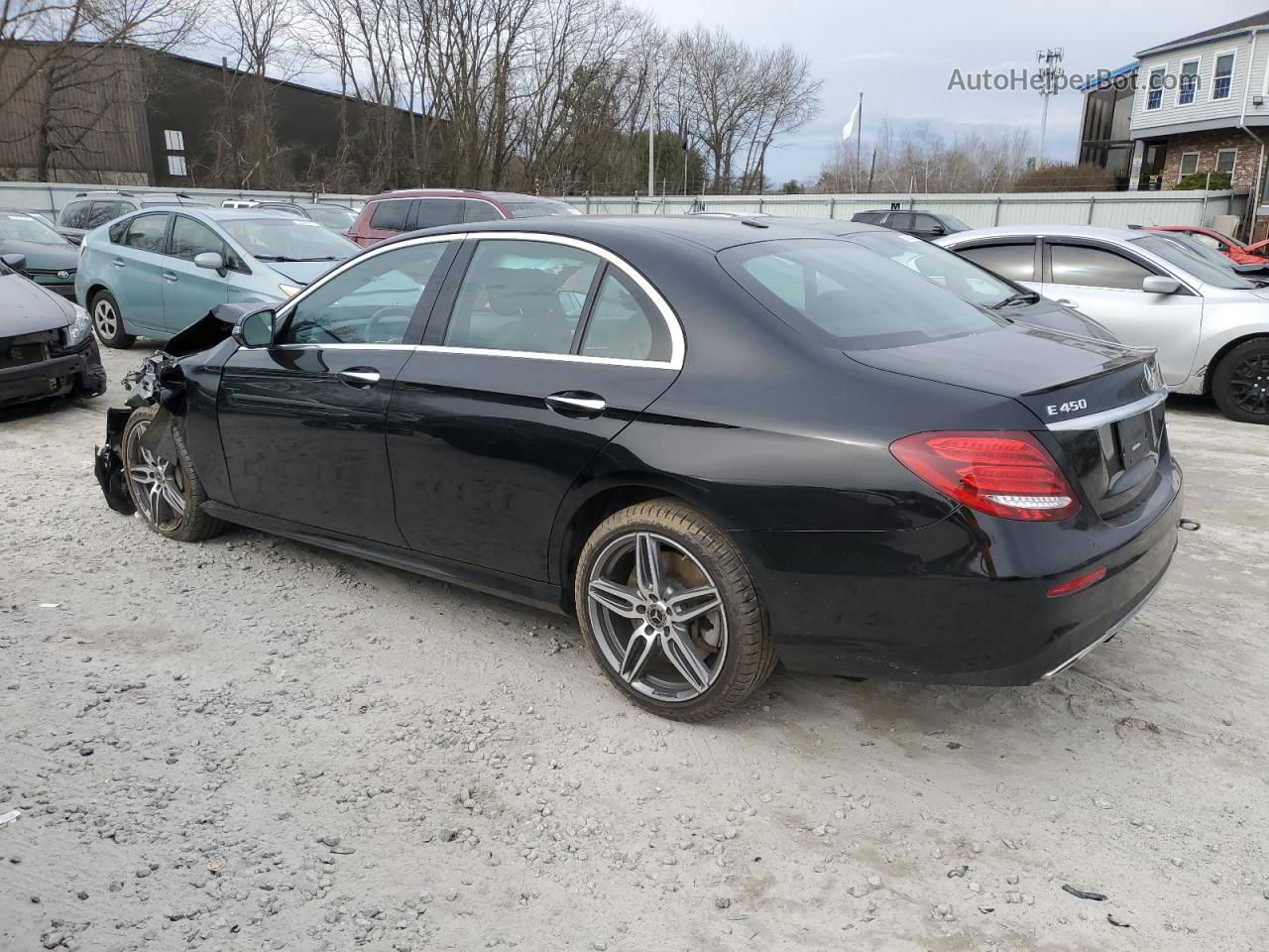 2019 Mercedes-benz E 450 4matic Черный vin: WDDZF6JB8KA495656