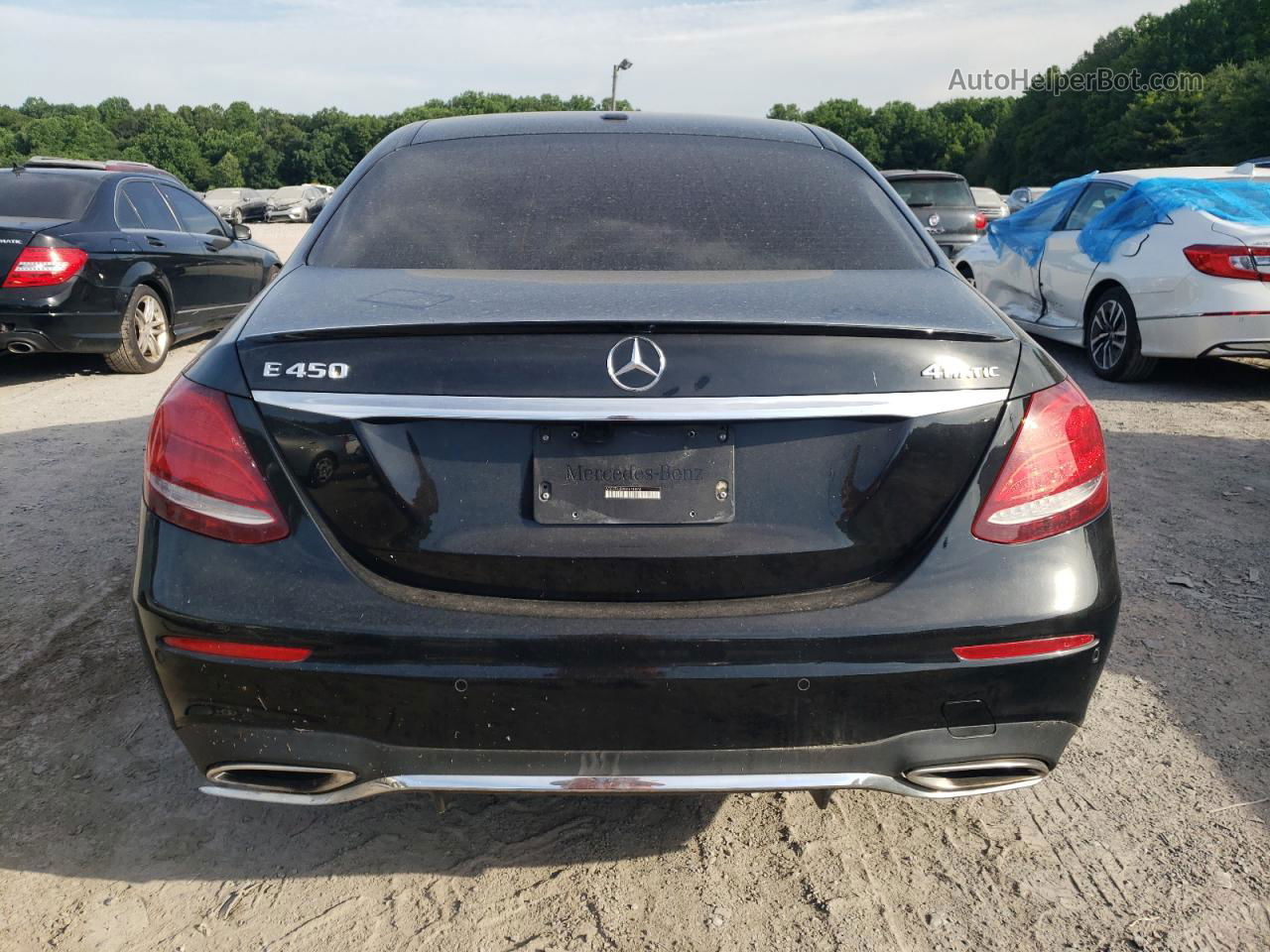 2019 Mercedes-benz E 450 4matic Black vin: WDDZF6JBXKA618874