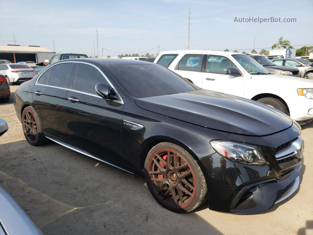 2019 Mercedes-benz E 63 Amg-s 4matic Black vin: WDDZF8KB2KA526393