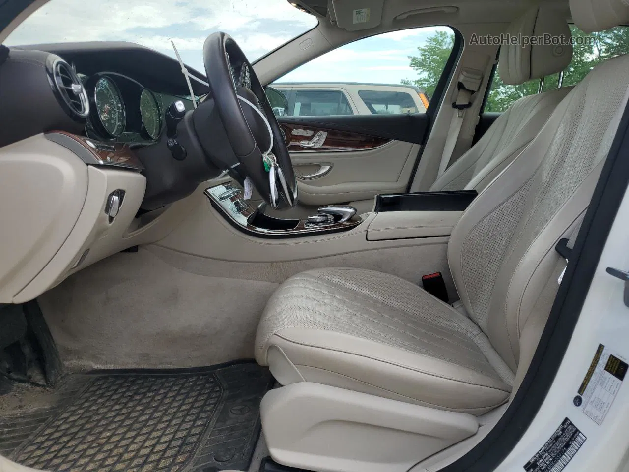 2019 Mercedes-benz E 450 4matic White vin: WDDZH6JB5KA559176