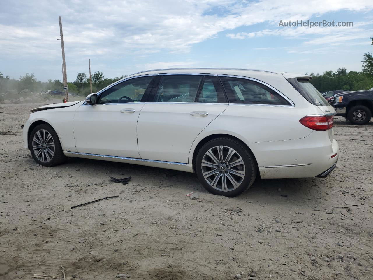 2019 Mercedes-benz E 450 4matic White vin: WDDZH6JB5KA559176