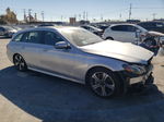 2019 Mercedes-benz E 450 4matic Silver vin: WDDZH6JBXKA637855