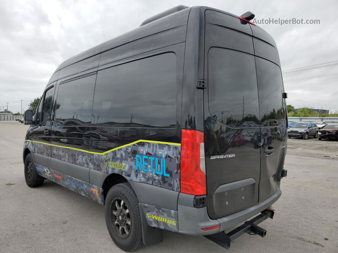 2019 Mercedes-benz Sprinter 2500/3500 Черный vin: WDZPF0CD7KP116169