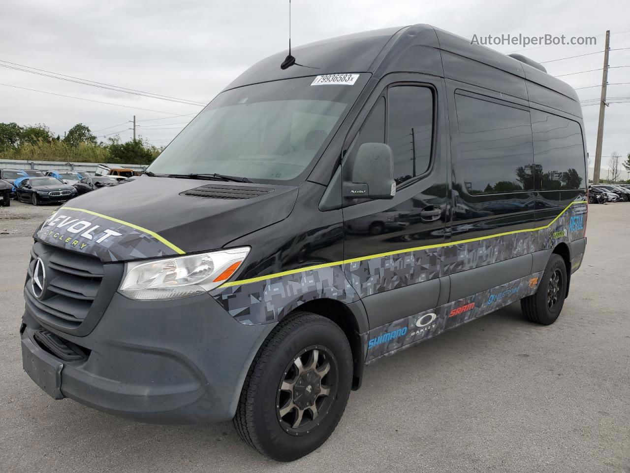 2019 Mercedes-benz Sprinter 2500/3500 Черный vin: WDZPF0CD7KP116169