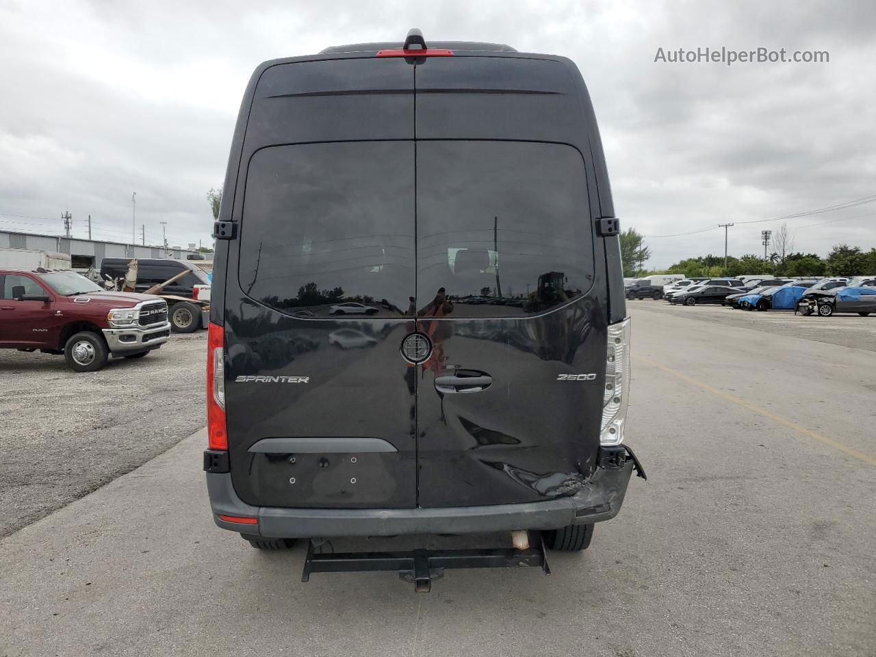 2019 Mercedes-benz Sprinter 2500/3500 Черный vin: WDZPF0CD7KP116169