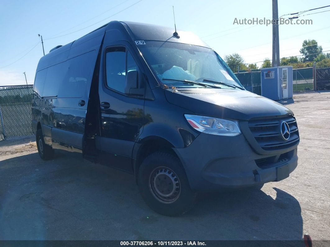 2019 Mercedes-benz Sprinter 2500 High Roof I4 Черный vin: WDZPF1ED5KT015657