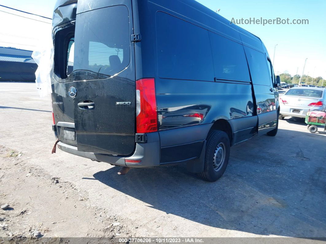 2019 Mercedes-benz Sprinter 2500 High Roof I4 Черный vin: WDZPF1ED5KT015657