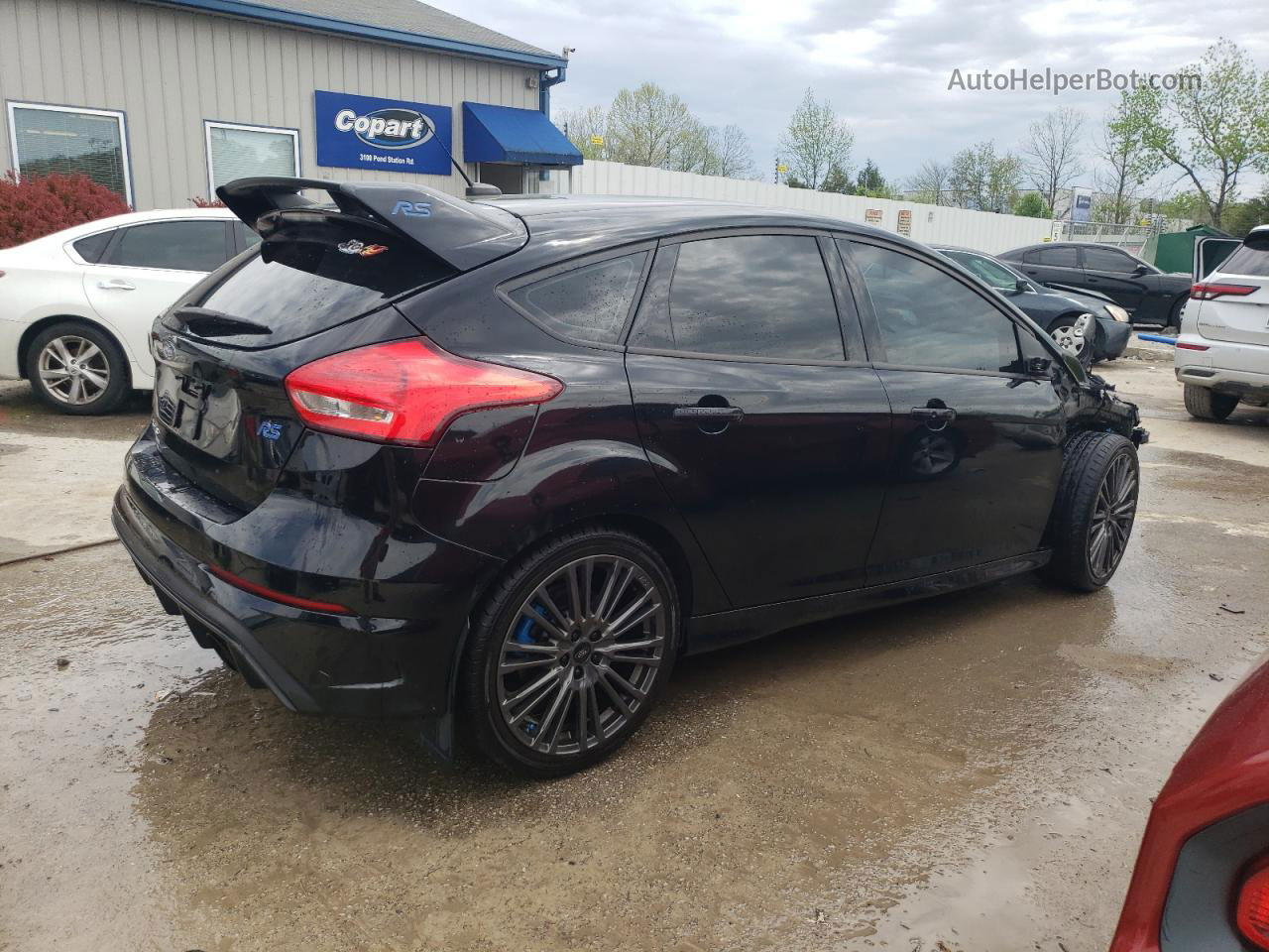 2017 Ford Focus Rs Черный vin: WF0DP3TH6H4118975