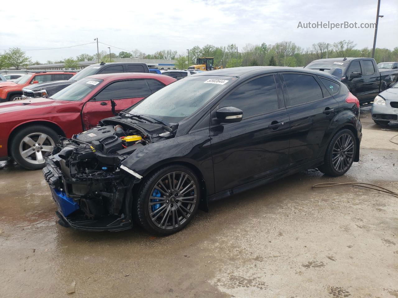 2017 Ford Focus Rs Black vin: WF0DP3TH6H4118975