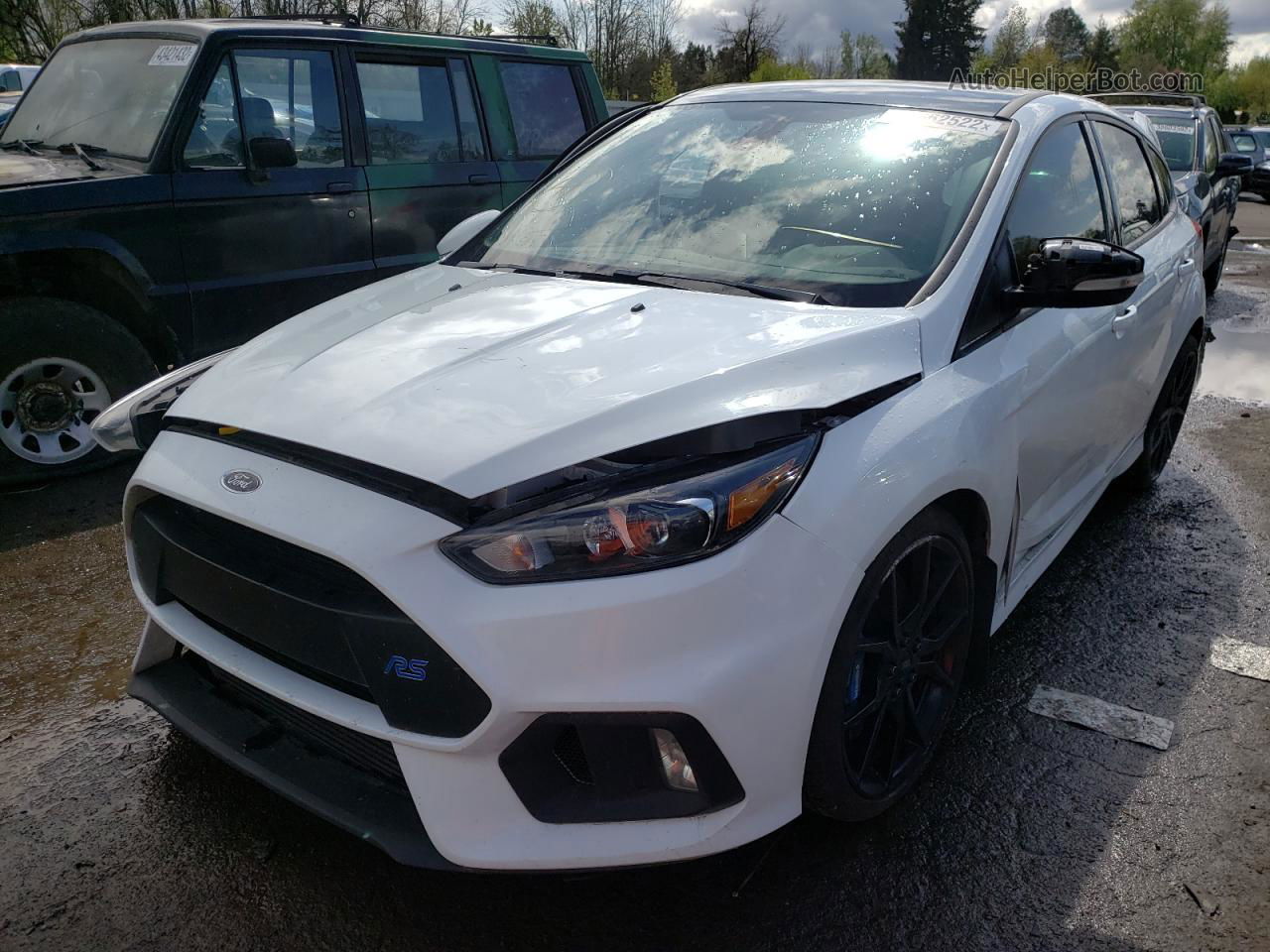 2016 Ford Focus Rs White vin: WF0DP3TH7G4116697