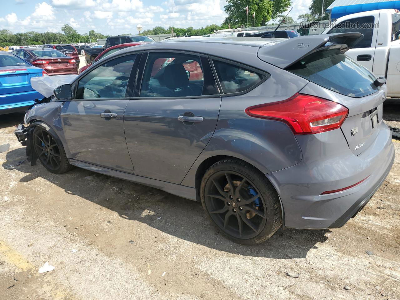 2017 Ford Focus Rs Charcoal vin: WF0DP3TH8H4123353