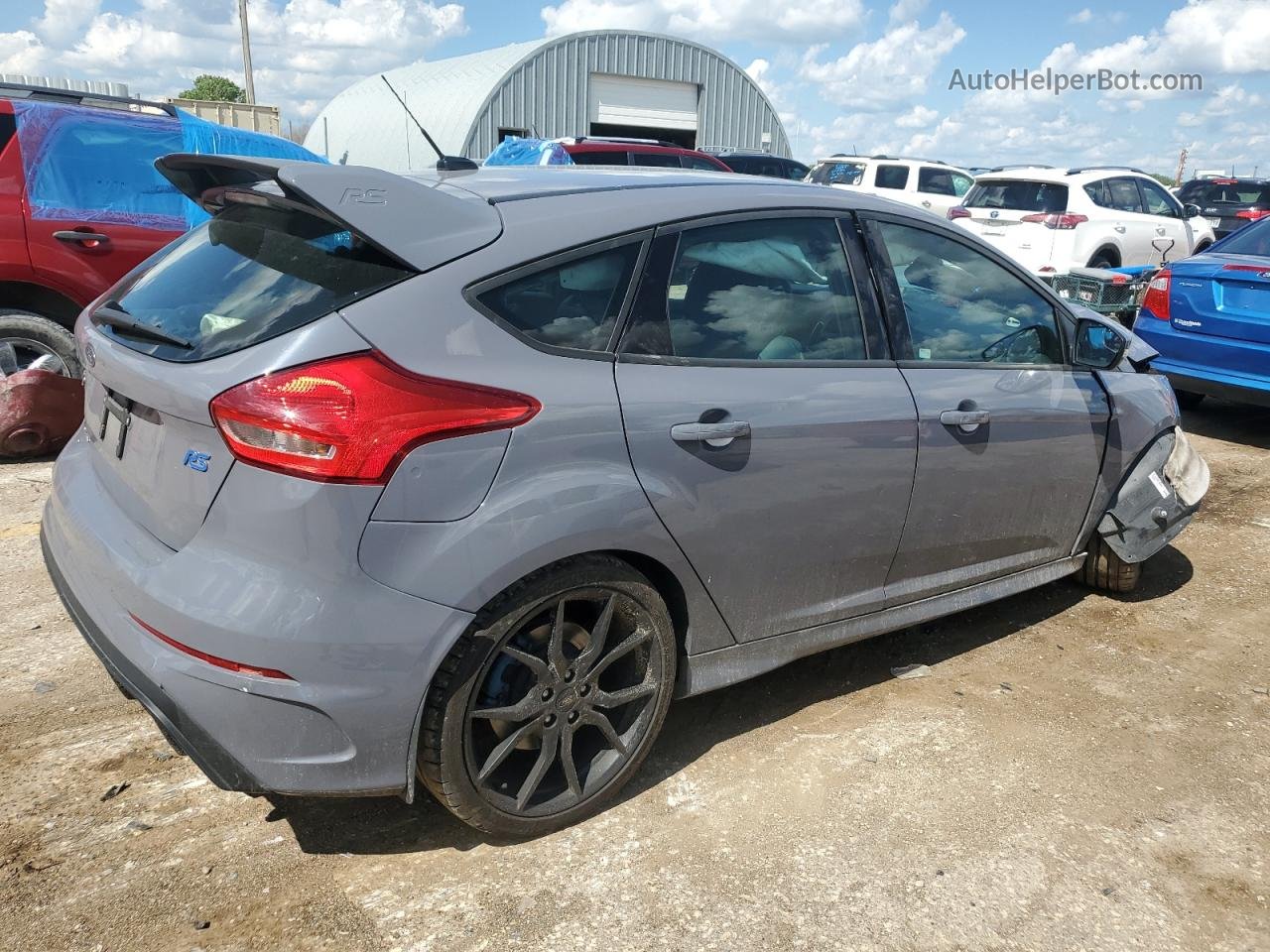 2017 Ford Focus Rs Charcoal vin: WF0DP3TH8H4123353