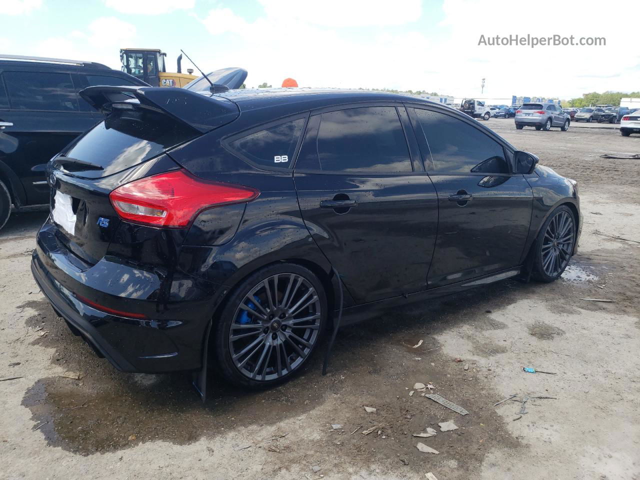 2017 Ford Focus Rs Black vin: WF0DP3THXH4124925