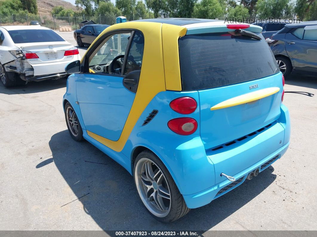 2014 Smart Fortwo Pure/passion Blue vin: WMEEJ3BA1EK750241