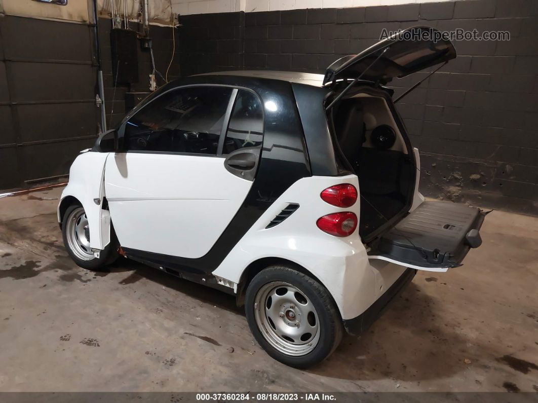 2014 Smart Fortwo Pure/passion White vin: WMEEJ3BA2EK744030