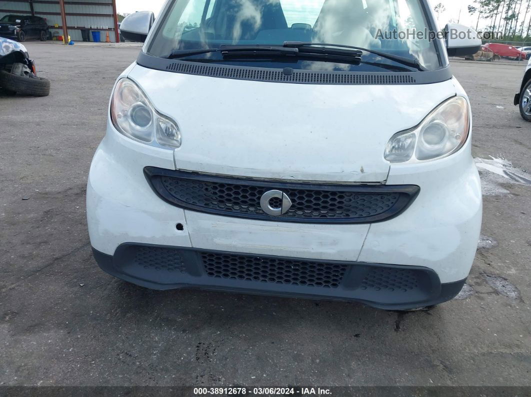 2014 Smart Fortwo Passion/pure White vin: WMEEJ3BA2EK748112