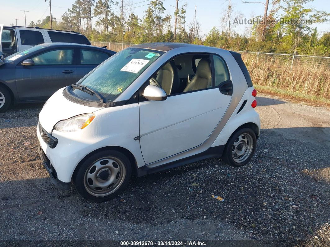 2014 Smart Fortwo Passion/pure White vin: WMEEJ3BA2EK748112