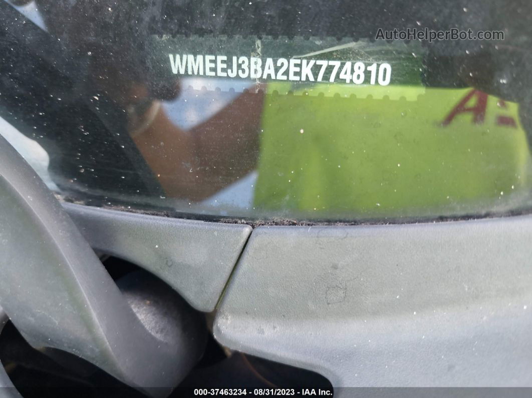 2014 Smart Fortwo Pure/passion Черный vin: WMEEJ3BA2EK774810