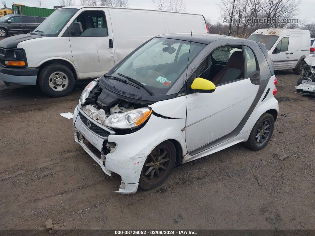 2014 Smart Fortwo Passion/pure White vin: WMEEJ3BA3EK741251