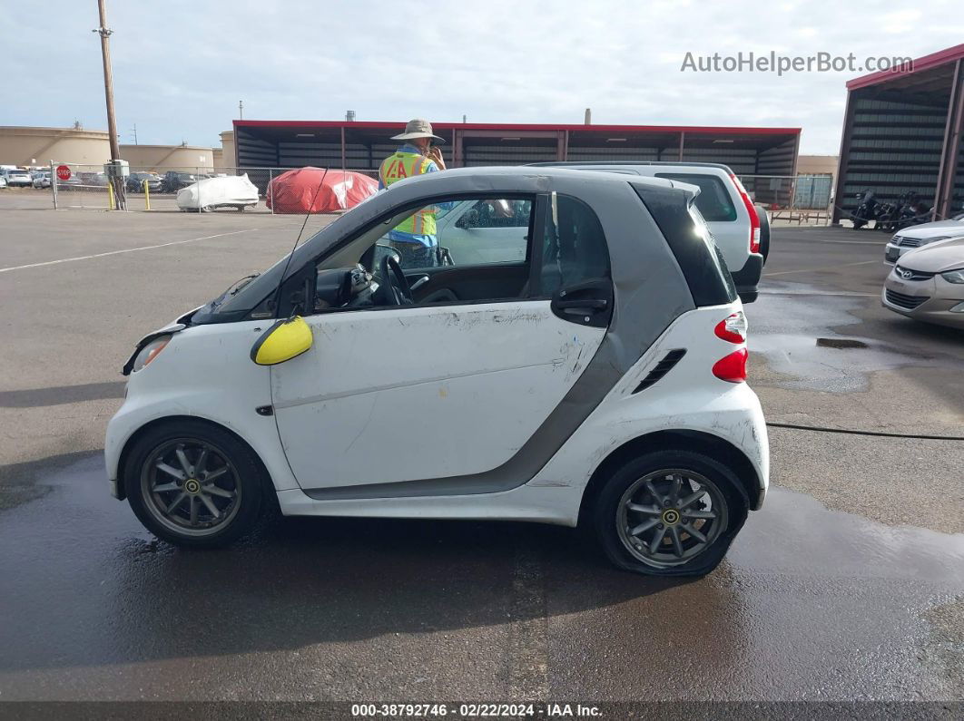 2014 Smart Fortwo Passion/pure White vin: WMEEJ3BA3EK742433