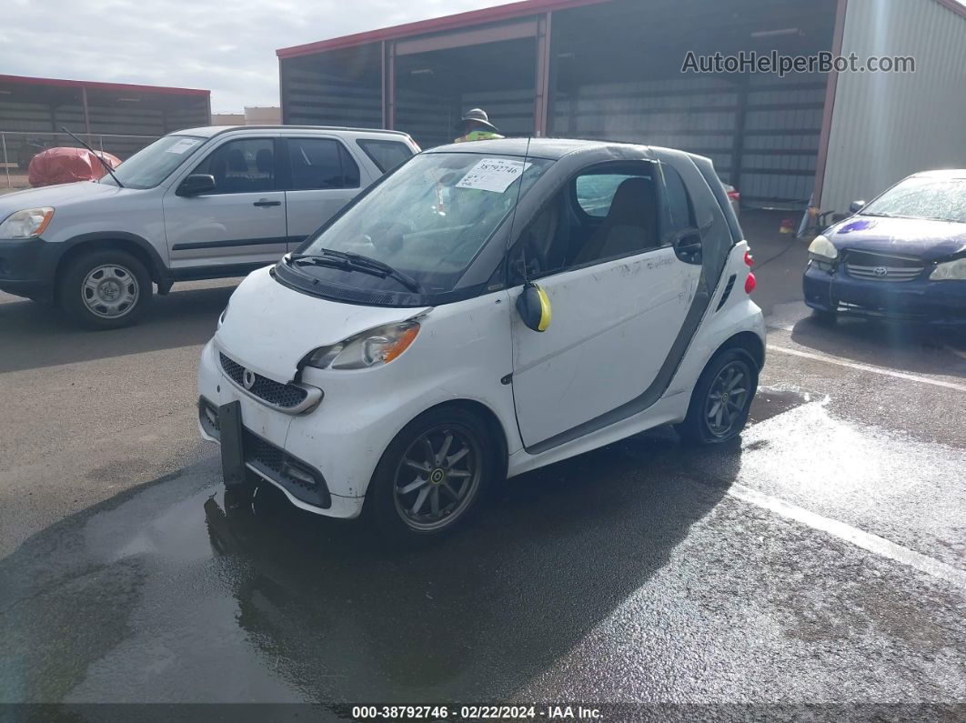 2014 Smart Fortwo Passion/pure White vin: WMEEJ3BA3EK742433