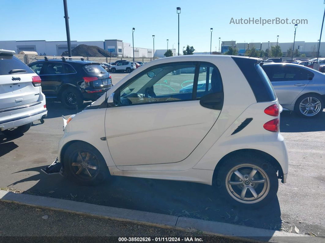 2014 Smart Fortwo Passion/pure White vin: WMEEJ3BA3EK779675