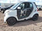 2014 Smart Fortwo Pure White vin: WMEEJ3BA5EK748850