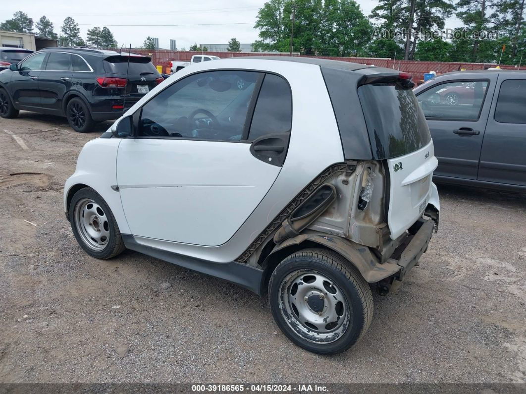 2014 Smart Fortwo Passion/pure White vin: WMEEJ3BA5EK783484