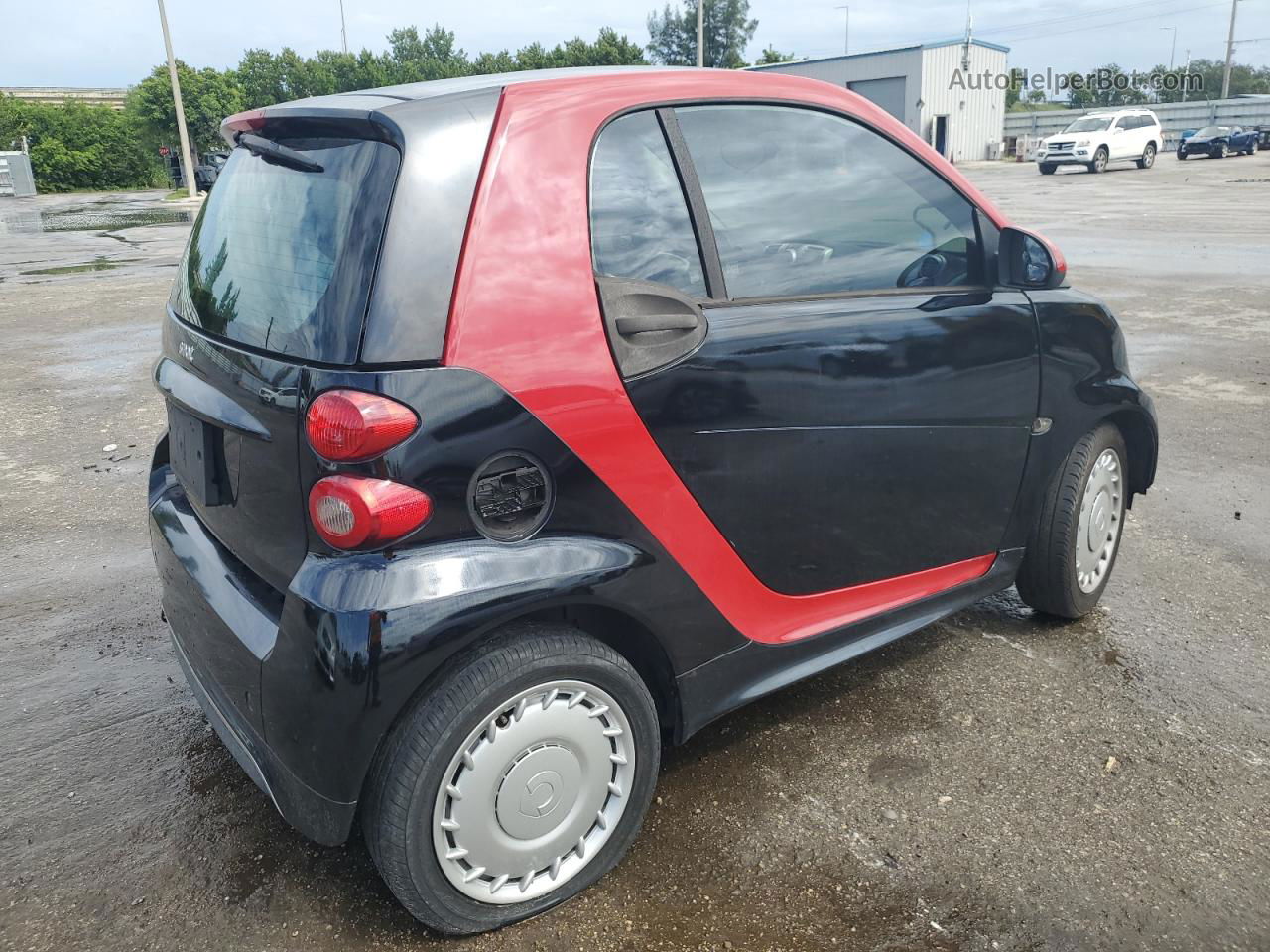 2014 Smart Fortwo Pure Двухцветный vin: WMEEJ3BA5EK786756