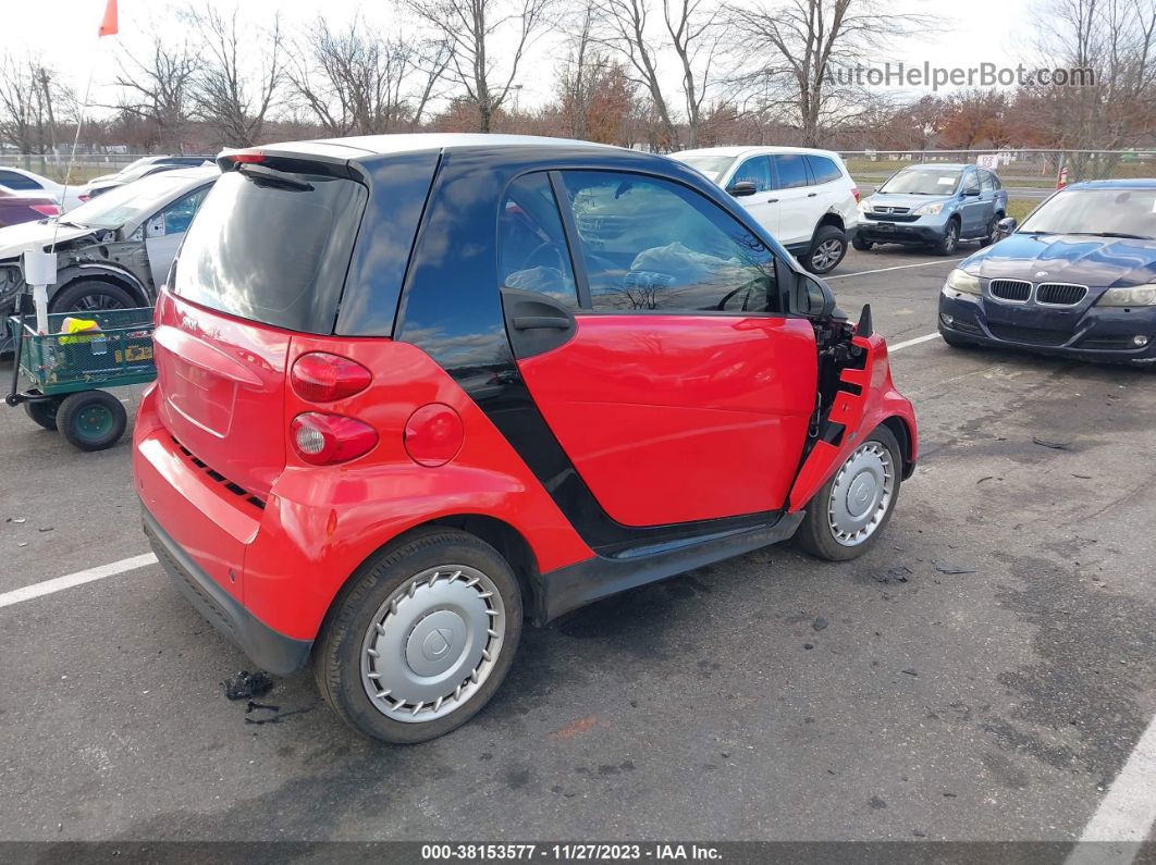 2014 Smart Fortwo Passion/pure Красный vin: WMEEJ3BA6EK758755