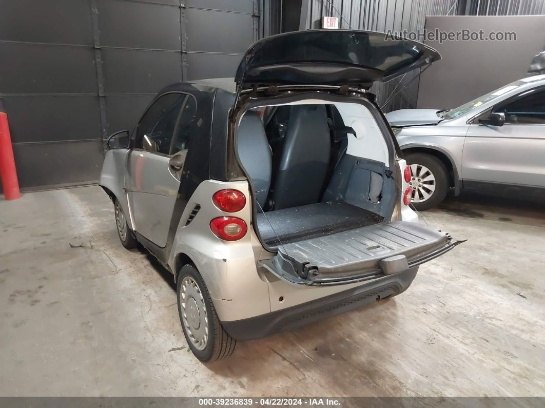 2014 Smart Fortwo Passion/pure Silver vin: WMEEJ3BA6EK775636