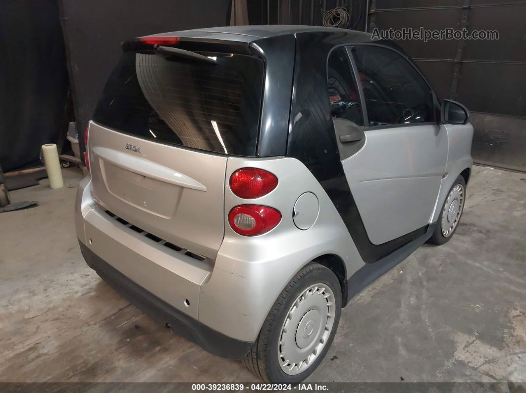 2014 Smart Fortwo Passion/pure Silver vin: WMEEJ3BA6EK775636