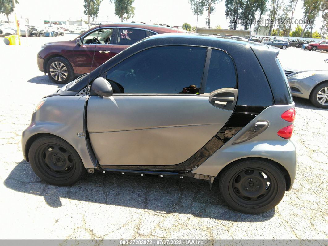 2014 Smart Fortwo Pure/passion Gray vin: WMEEJ3BA7EK728700