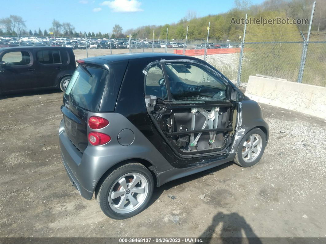 2014 Smart Fortwo Pure/passion Черный vin: WMEEJ3BA8EK744050