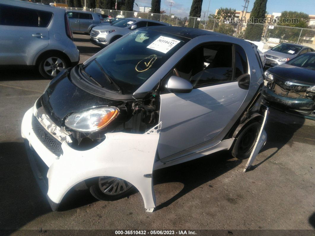 2014 Smart Fortwo Pure/passion White vin: WMEEJ3BA8EK778067