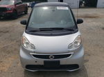 2014 Smart Fortwo Pure Серебряный vin: WMEEJ3BA9EK746633