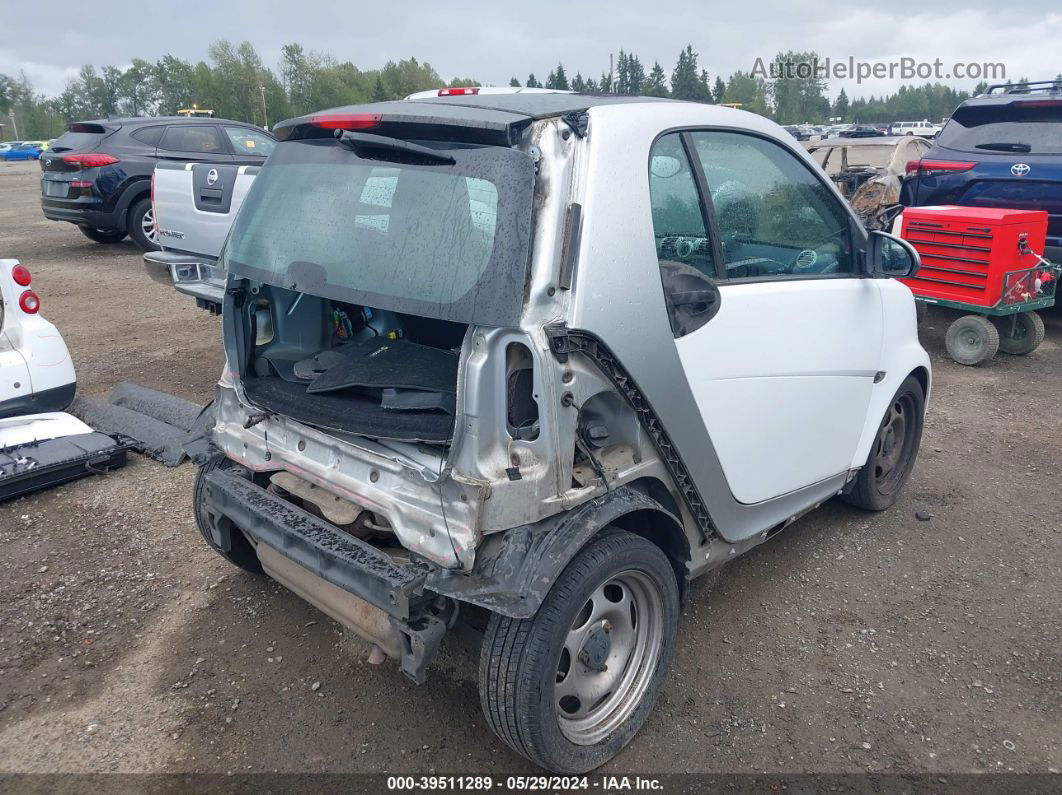 2014 Smart Fortwo Passion/pure Silver vin: WMEEJ3BA9EK785318