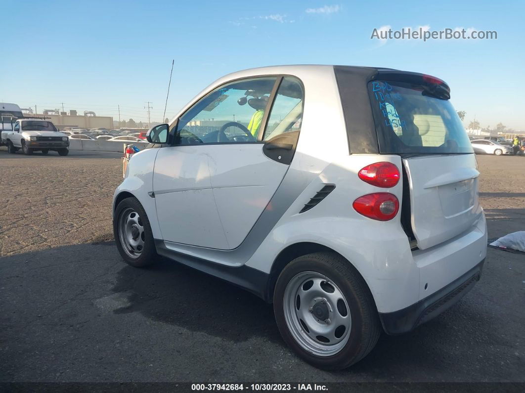 2014 Smart Fortwo Passion/pure Белый vin: WMEEJ3BAXEK734569