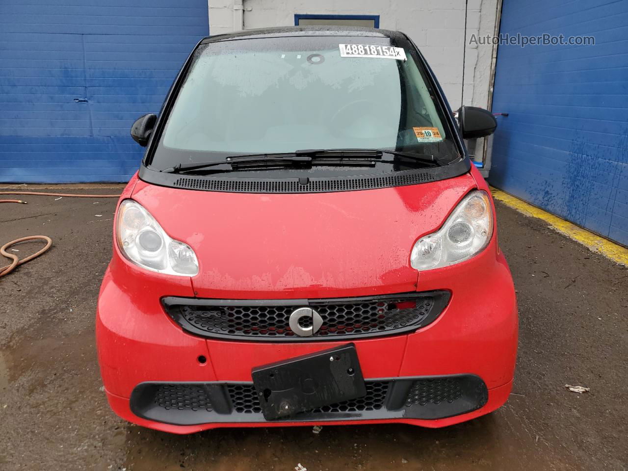 2014 Smart Fortwo Pure Red vin: WMEEJ3BAXEK771833