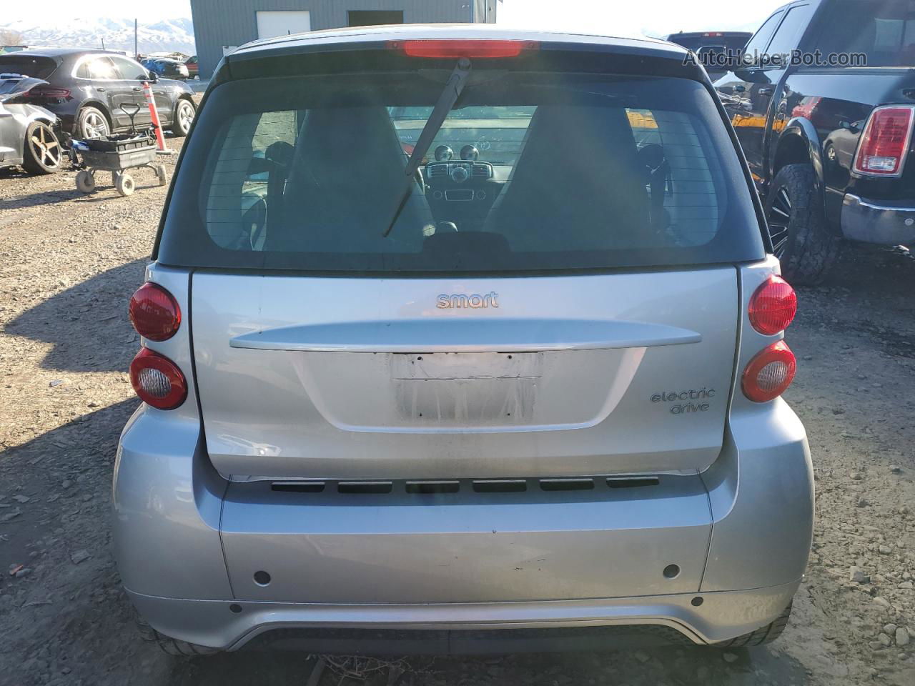 2014 Smart Fortwo  Silver vin: WMEEJ9AA2EK729841