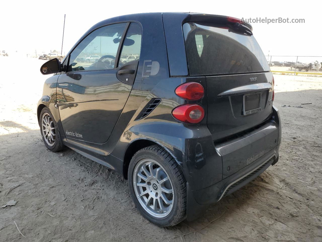 2014 Smart Fortwo  Black vin: WMEEJ9AA2EK730214