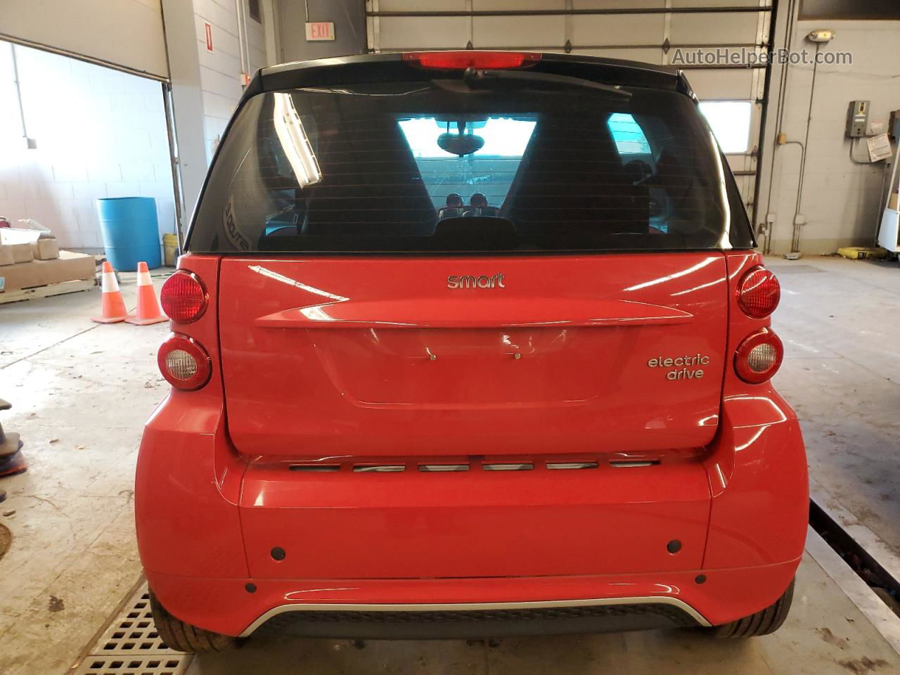 2014 Smart Fortwo  Двухцветный vin: WMEEJ9AA3EK783472