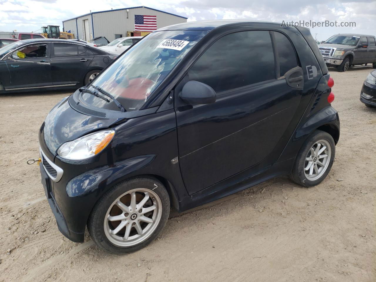 2014 Smart Fortwo  Black vin: WMEEJ9AAXEK775191